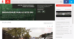 Desktop Screenshot of abitibi-nordqc.ftq.qc.ca