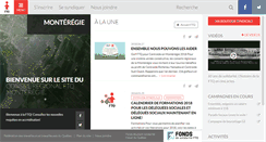 Desktop Screenshot of monteregie.ftq.qc.ca