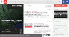 Desktop Screenshot of cotenord.ftq.qc.ca