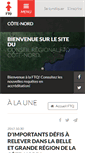 Mobile Screenshot of cotenord.ftq.qc.ca